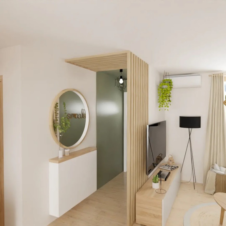 Décoration et mise en 3D de la pièce de vie (Vannes)